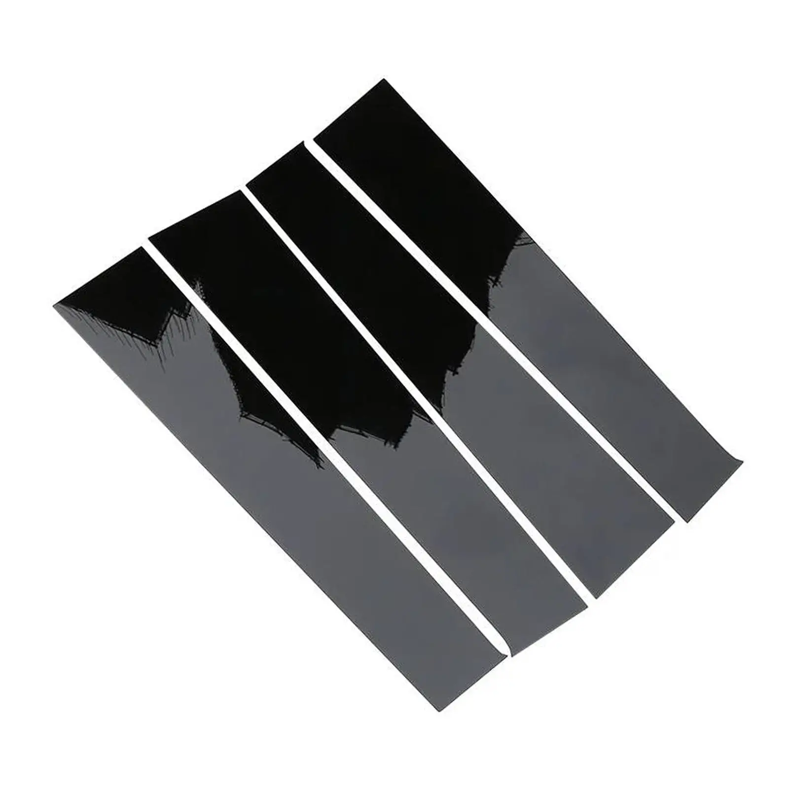 Buy 4x black pillar post cover trims for Dodge Ram 1500 Crew Cab 2009-2018 by MAXCOOL Products On Sale Australia