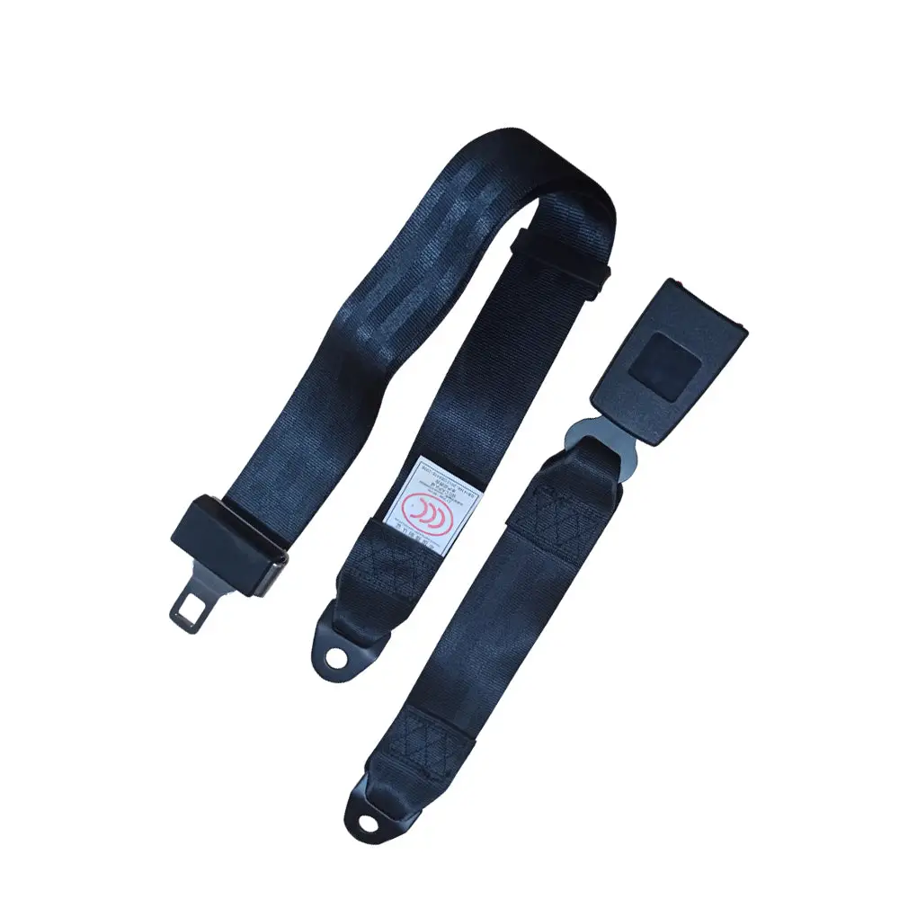 2 Point Retractable Adjustable Seat Lap Sash Belt Strap Suitable For Car Truck Set - Image 6