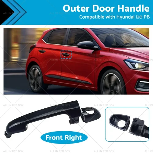 Front Right Exterior Outer Door Handle Suitable for Hyundai i20 PB 2009-2015