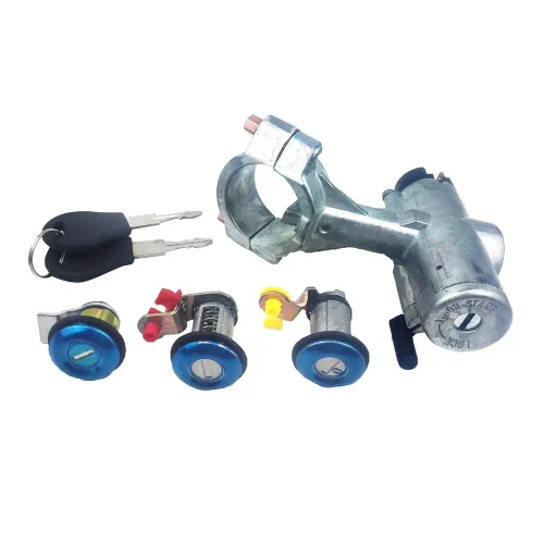 1 Set Ignition Barrel Switch Door Locks Fits For Nissan Navara D21 1986-1997