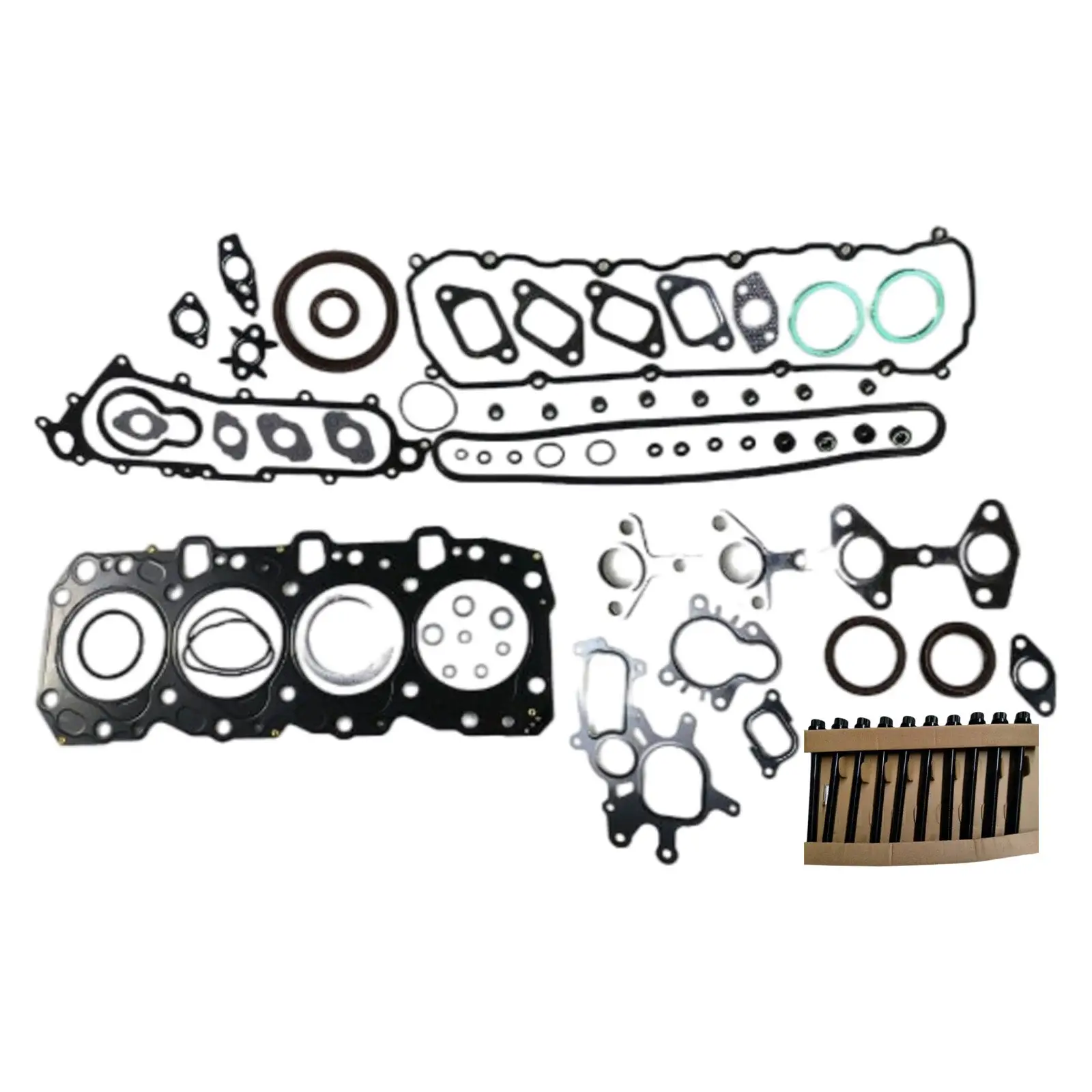 Cylinder Head With Bolts & Gasket Kit Suitable For Toyota Prado 3.0L 4Cyl 1KZ-TE - Image 2