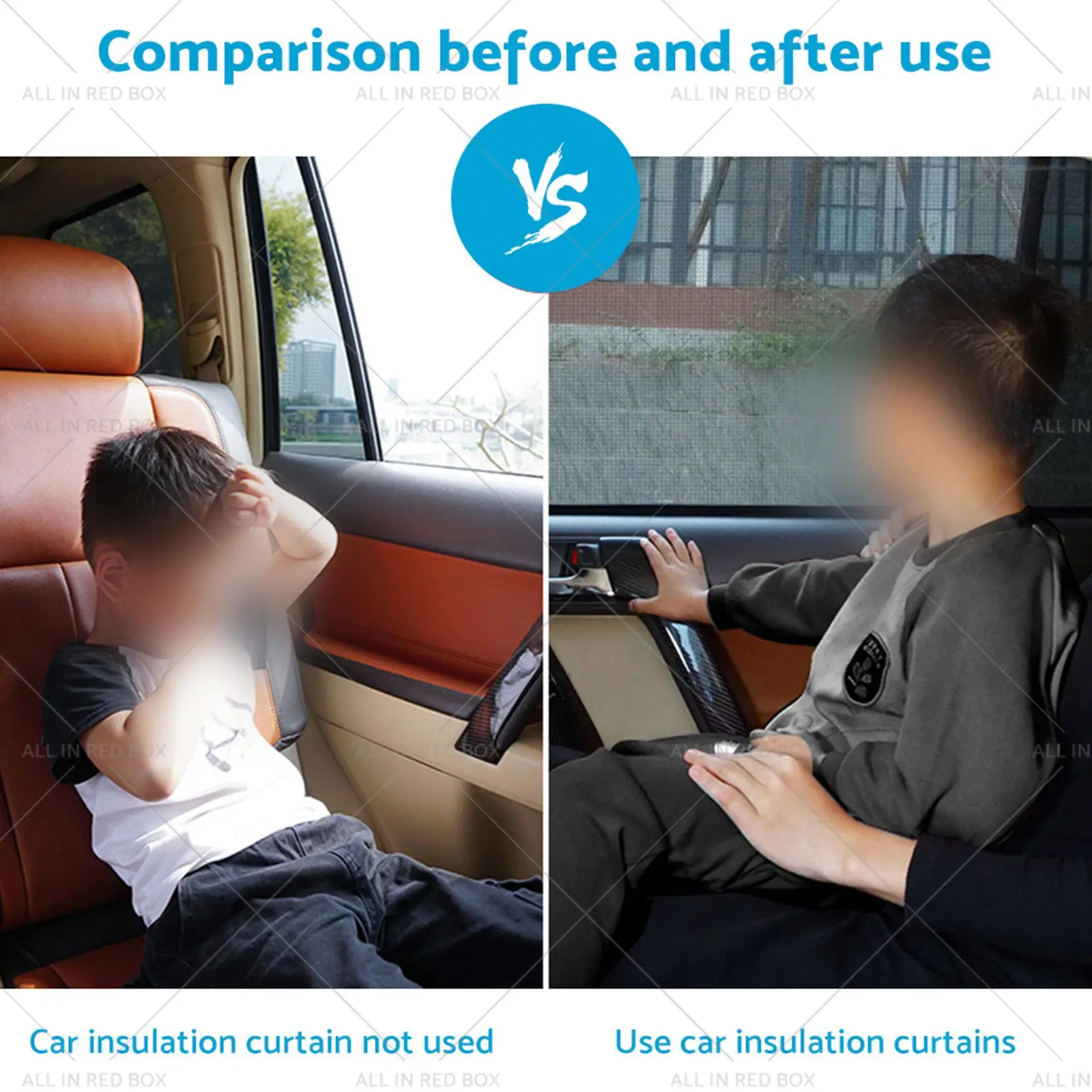 Front & Rear Window Magnetic Mesh Sun Shade Suitable For Toyota Corolla Cross - Image 5