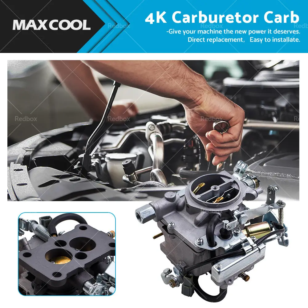 Buy Maxcool carburetor for Toyota 4K Corolla Liteace 1973-1987 model with easy installation, Products On Sale Australia