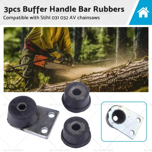 3PCS Buffer Handle Bar Rubber Suitable for Stihl 031 032 AV Chainsaw