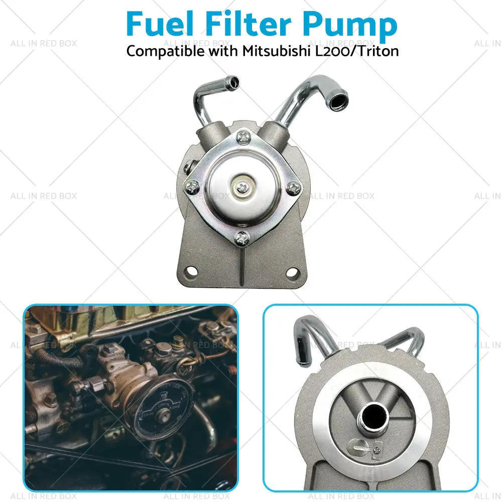 Diesel Fuel Filter Primer Pump Suitable For Mitsubishi Triton ML MN 2. 5L 05-15 - Image 5