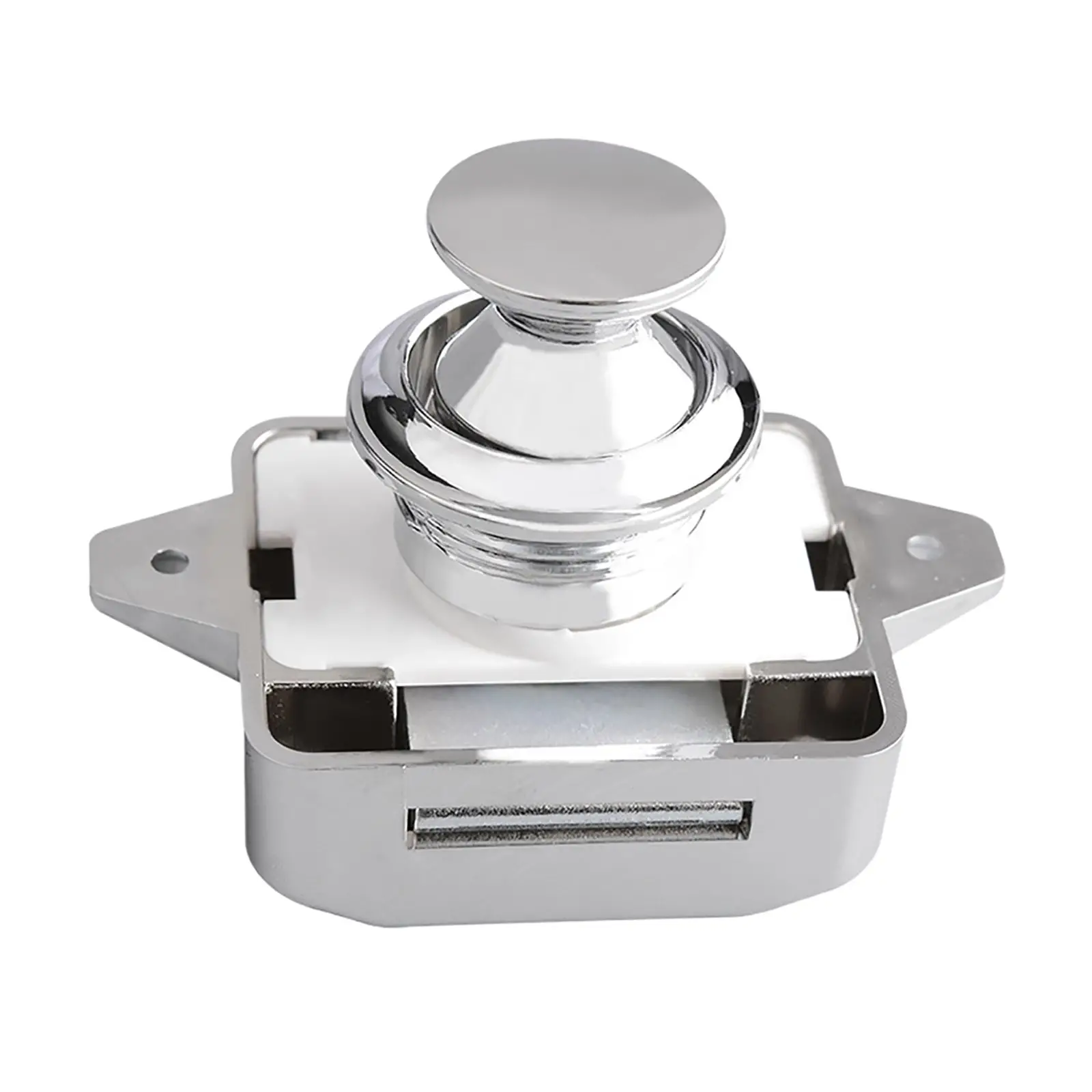 Push Button Latch Knob Catch Lock Suitable For RV Drawer Cupboard Door Caravan Cabinet
