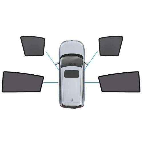 Magnetic Sun Shades Front Windows Suitable For Nissan Tiida C11 Hatch 2004-2010