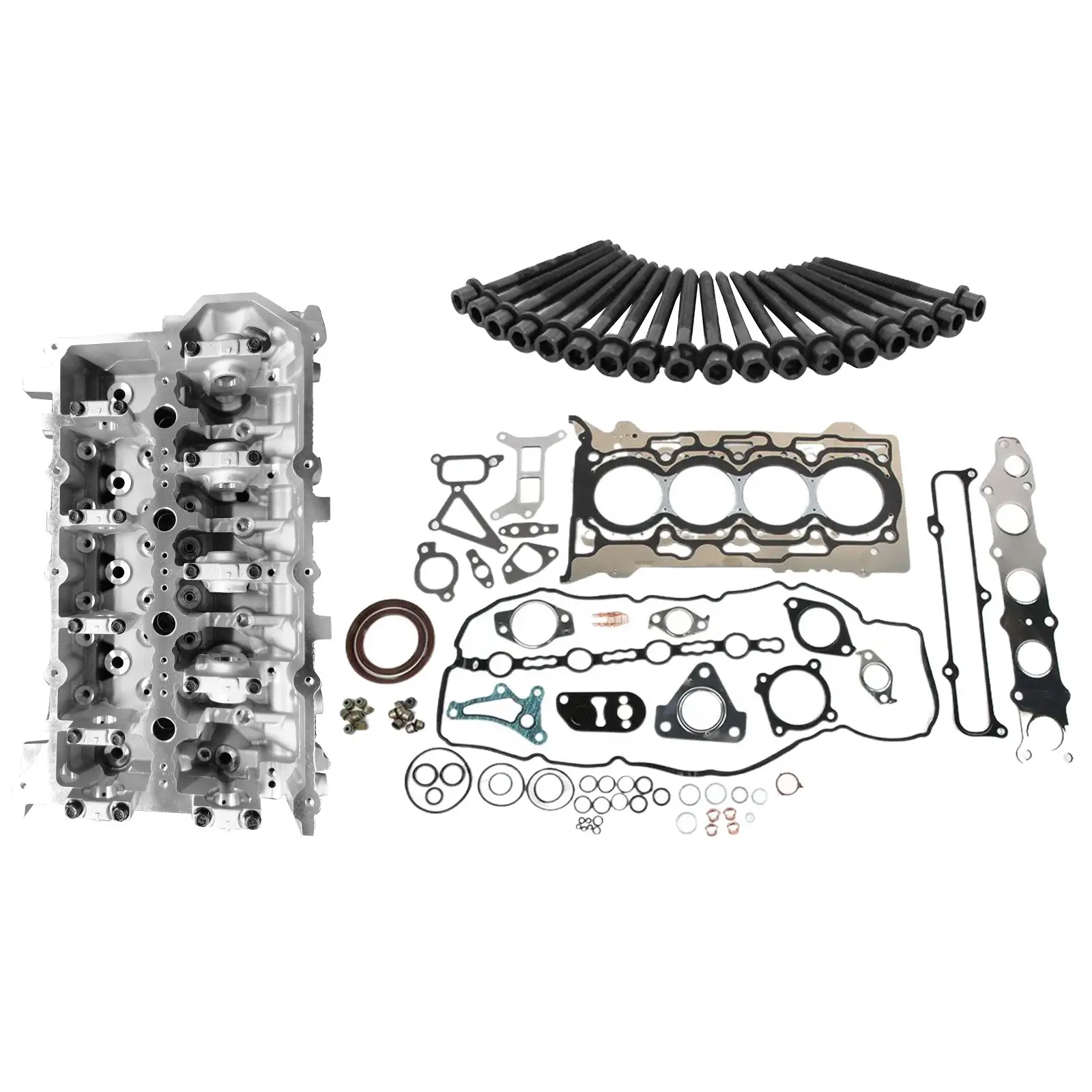 Complete Cylinder Head Kit With Gaskets & Bolts Suitable For Mitsubishi Triton 4N15 - Image 2