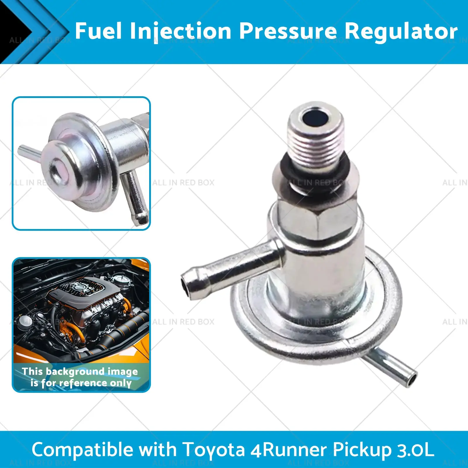 Buy Maxcool fuel injection pressure regulator for Toyota 4Runner Pickup 3.0L 88-95 with durable metal build Products On Sale