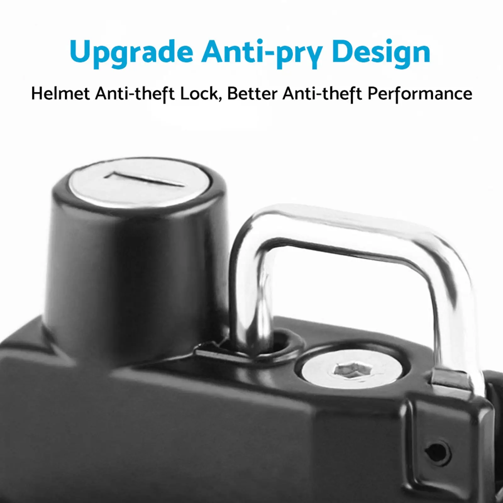 Motorcycle Helmet Lock 22mm 25mm Handlebar Frame Tube Suitable For Harley - Image 5