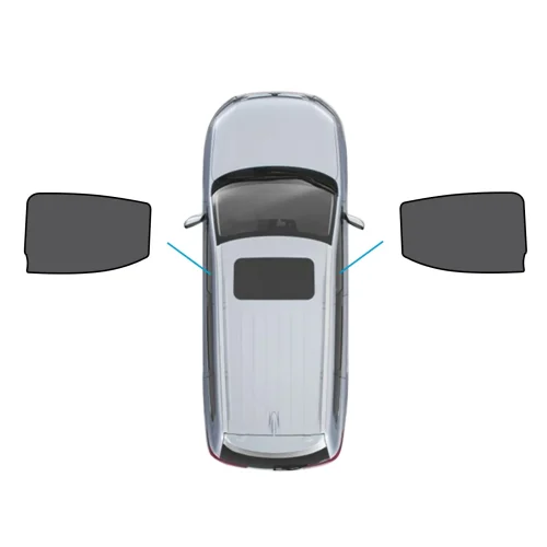 Front Magnetic Sun Shade Mesh Blind Suitable For LDV T60 Ute 2017-2024 UVA & UVB Protection