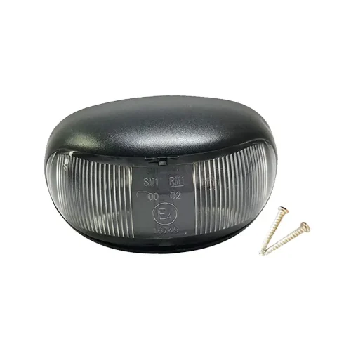 2 LED Clearance Lights Side Marker Lamp Red Amber Trailer Truck 12V 24V 2.4 W