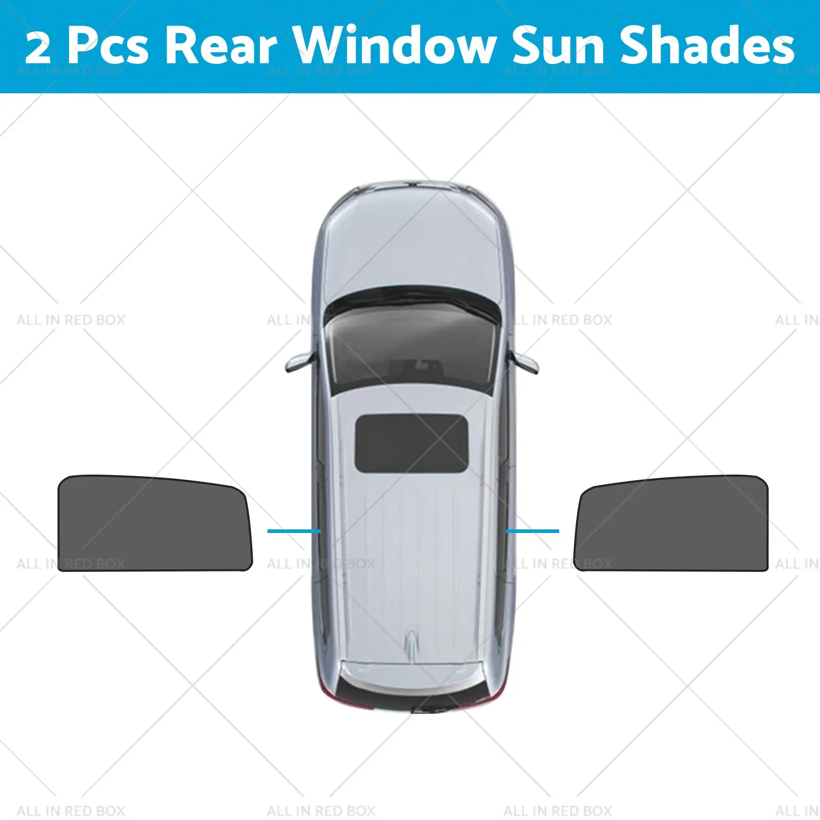 Front & Rear Window Magnetic Mesh Sun Shade Suitable For Toyota Corolla Cross - Image 7
