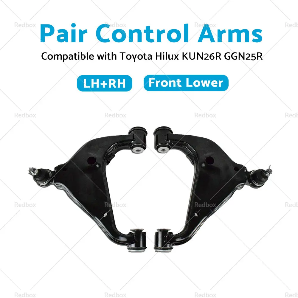 LH RH Front Lower Control Arm Suitable for TOYOTA HILUX KUN26 GGN25 4WD 05-15 - Image 4