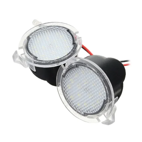 2X Under Mirror 6000K LED Light Puddle Lamps Suitable for Ford Ranger PX2 PX3