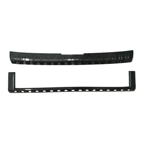 Carbon Fiber Front Center Grille Cover Trim Suitable For Toyota Prado LC250 2024+