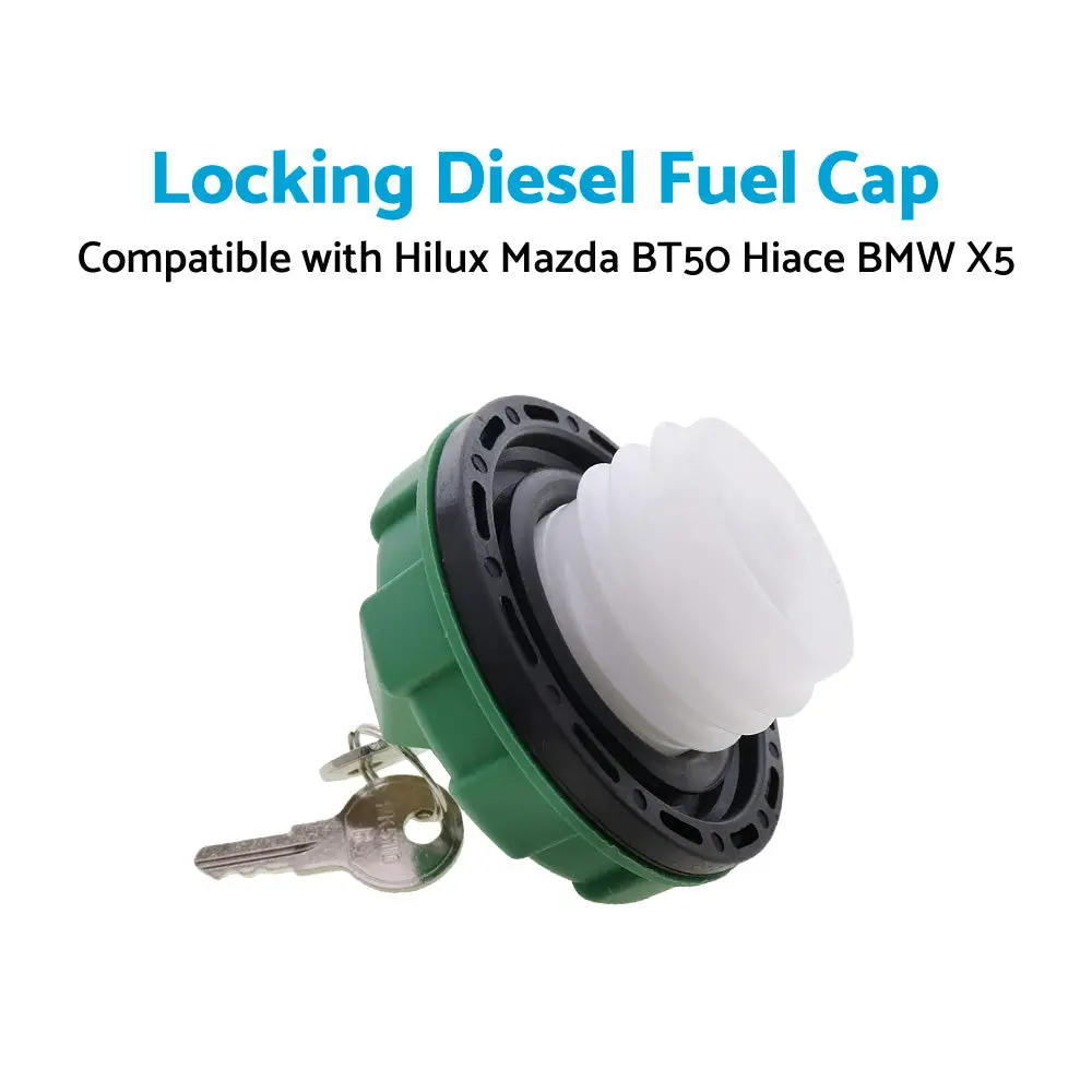 Locking Diesel Fuel Cap Suitable For Toyota Hilux, Mazda BT-50, Hiace, Ford Ranger, BMW X5 - Image 4