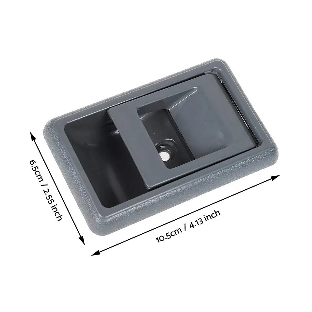 Pair Inner Door Handle Grey Suitable For Toyota Landcruiser 75 78 79 Series Front / Rear - Image 5