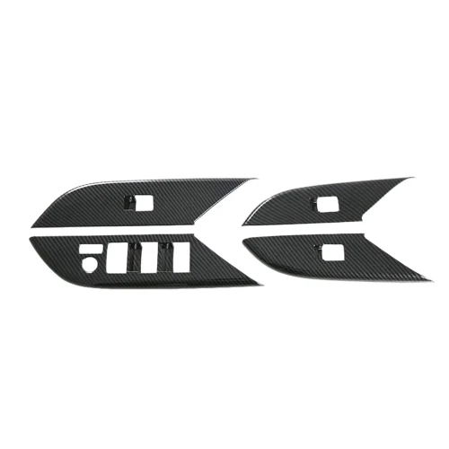 Window Lift Panel Cover Trim Sticker 4x Suitable For Toyota Hilux Revo 2024