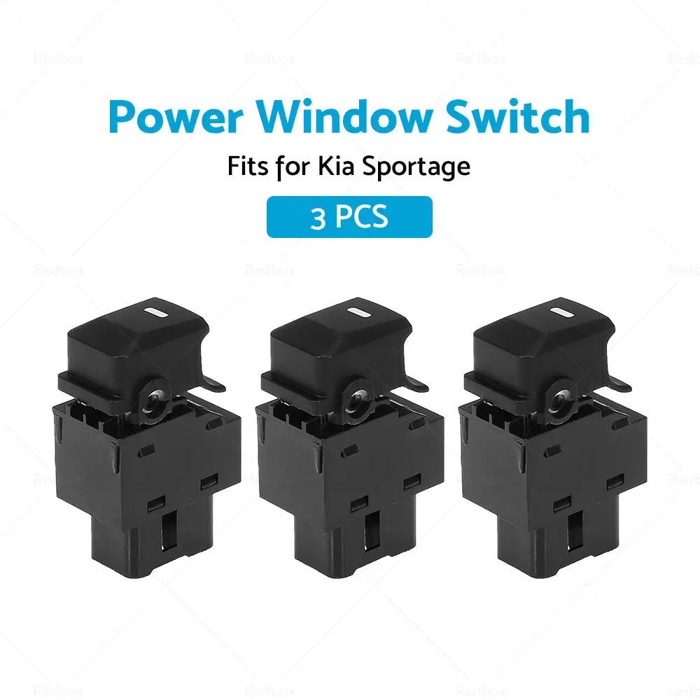 3x Passenger Side Power Window Switch 93580-3W000 Fit For Kia Sportage 2010-2015 - Image 4