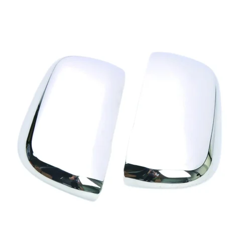 Side Door Rearview Mirror Cover Trim Chrome Pair Left & Right Suitable For Mitsubishi Pajero V80 2007-2021