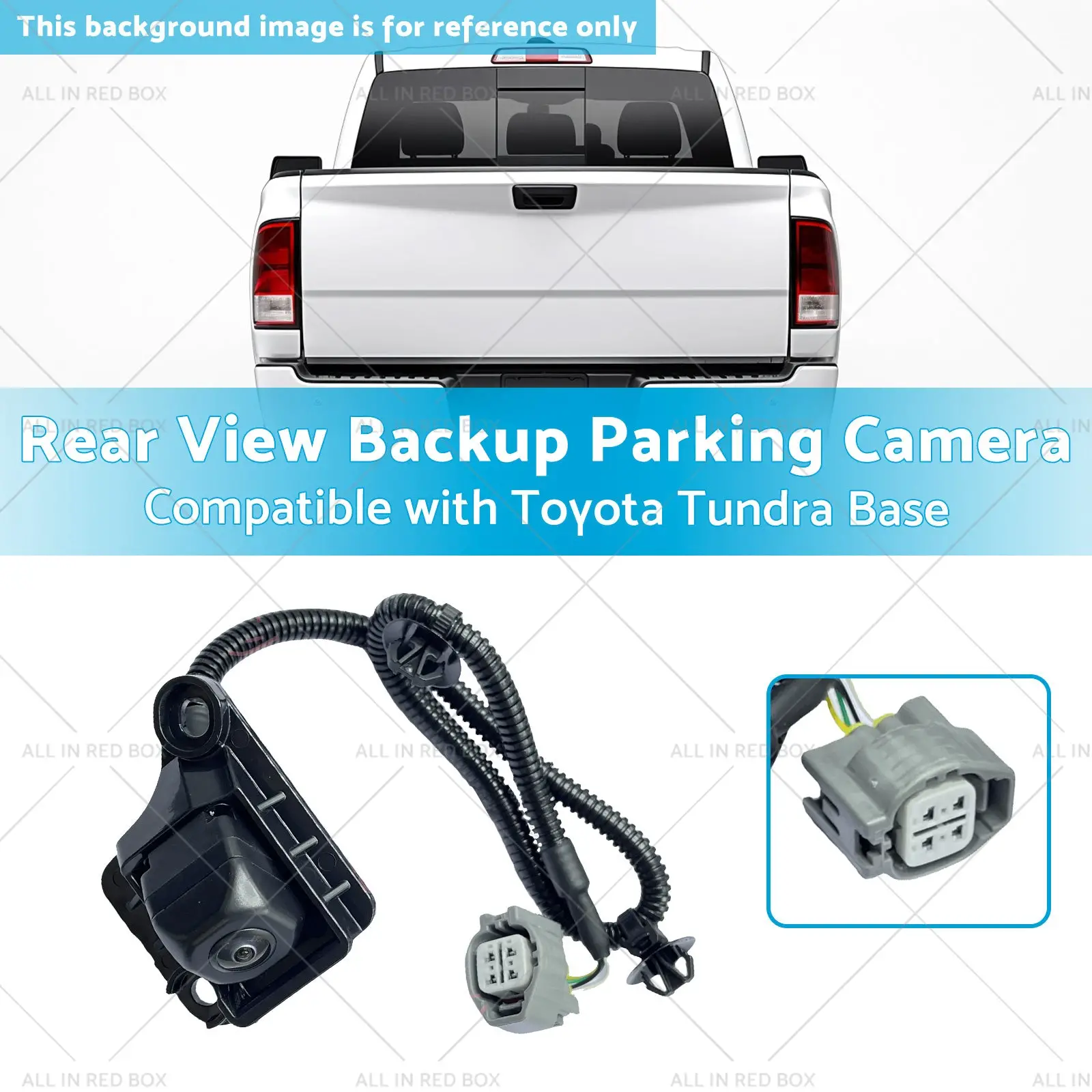 Buy Rear View Backup Parking Camera for Toyota Tundra Base 07-13 by Kaka Auto Parts with plug connector Products On Sale Aust