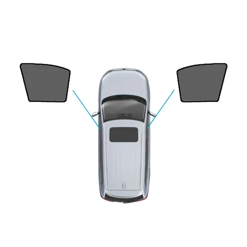 Window Shade Black Suitable For Toyota RAV4 2005-2012 UV Protection Window