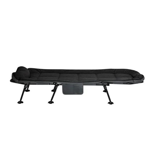 Levede Folding Camping Bed Camp Cots Black