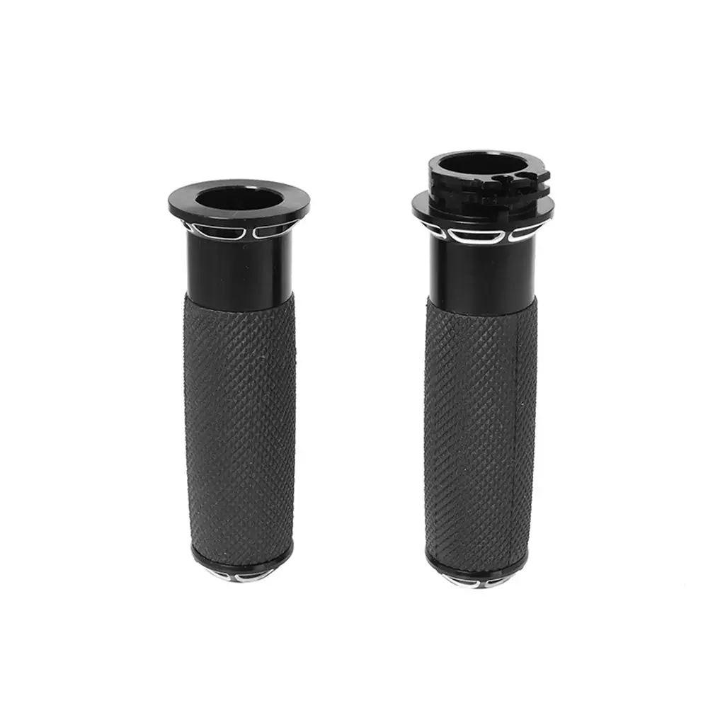 1-inch Pair Black Hand Grip Handle Bar Suitable For Harley-Davidson Touring 2000-2020 / Dyna 2000-2017 / Sportster 2004-2020 - Image 3