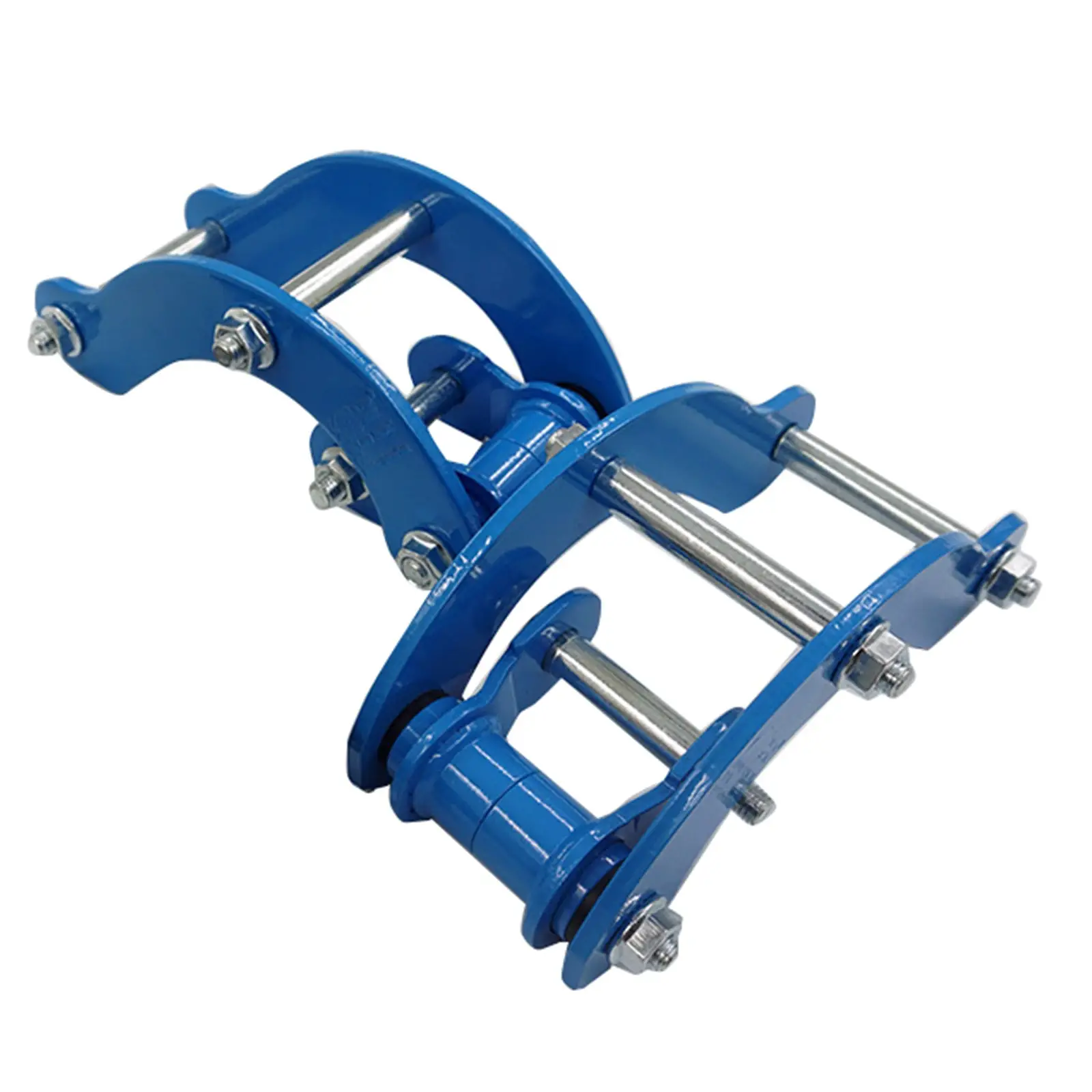 2x Rear Leaf Spring Extended 2 inch Height Shackles Suitable For Isuzu Holden Rodeo - Image 2