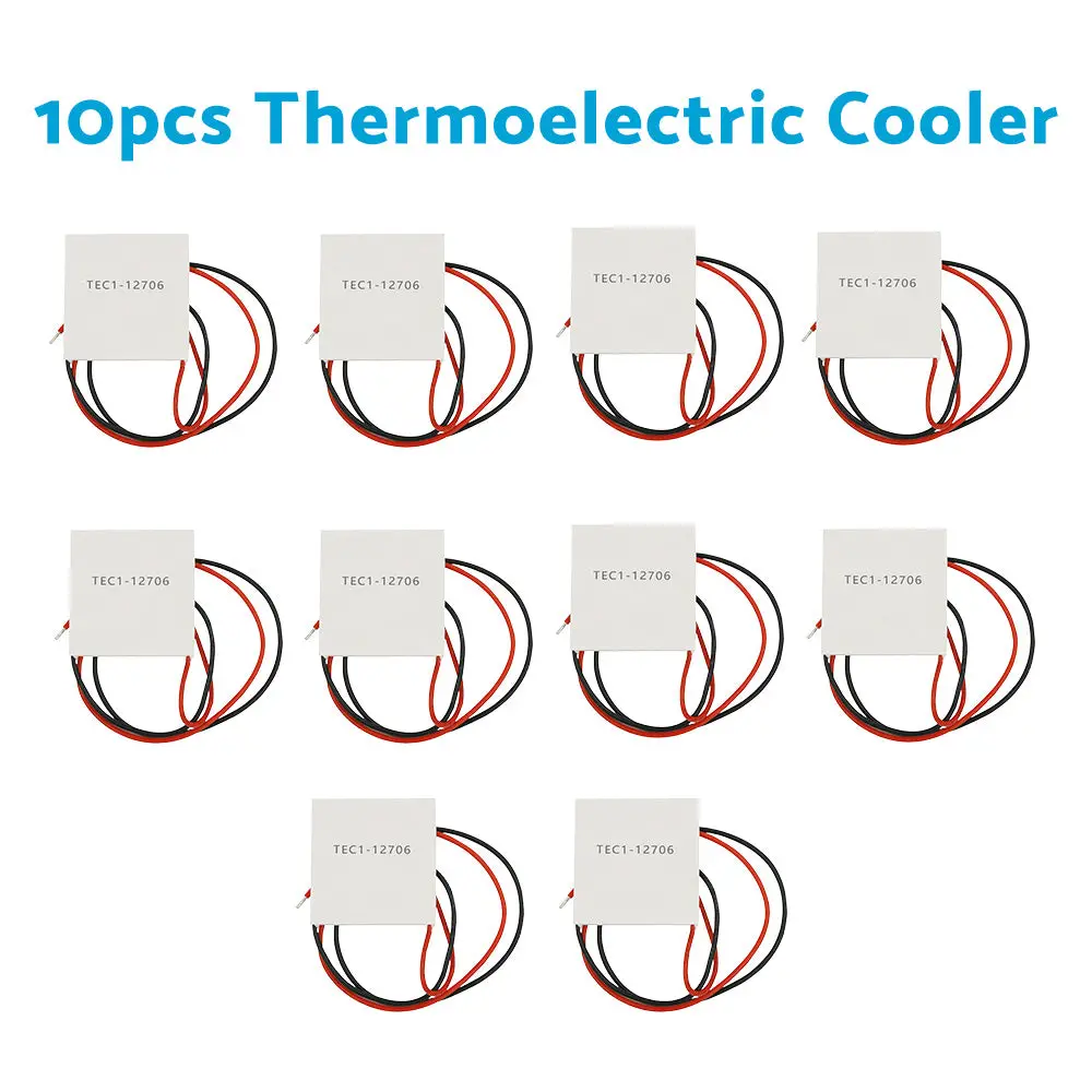 1 / 5 / 10 PCS TEC1-12706 Heatsink Thermoelectric Peltier Module Cooler Plate - Image 3