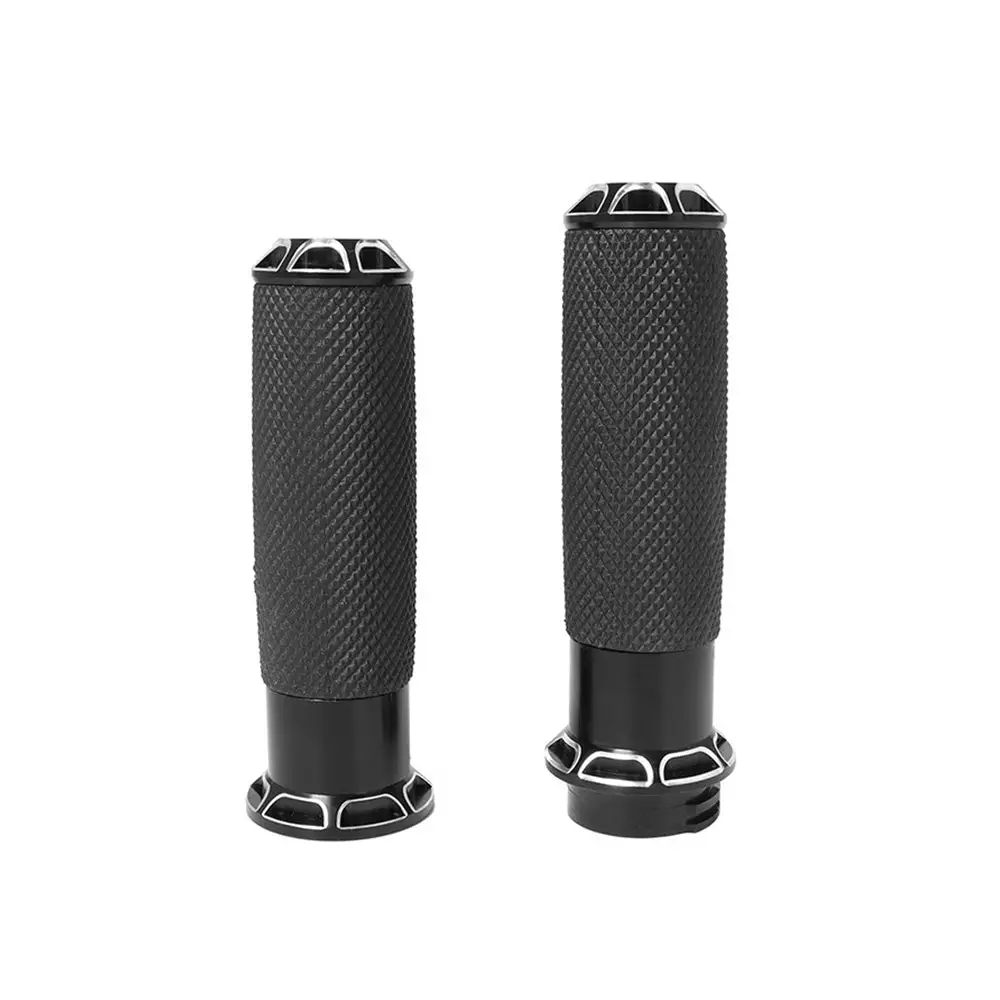 1-inch Pair Black Hand Grip Handle Bar Suitable For Harley-Davidson Touring 2000-2020 / Dyna 2000-2017 / Sportster 2004-2020 - Image 6