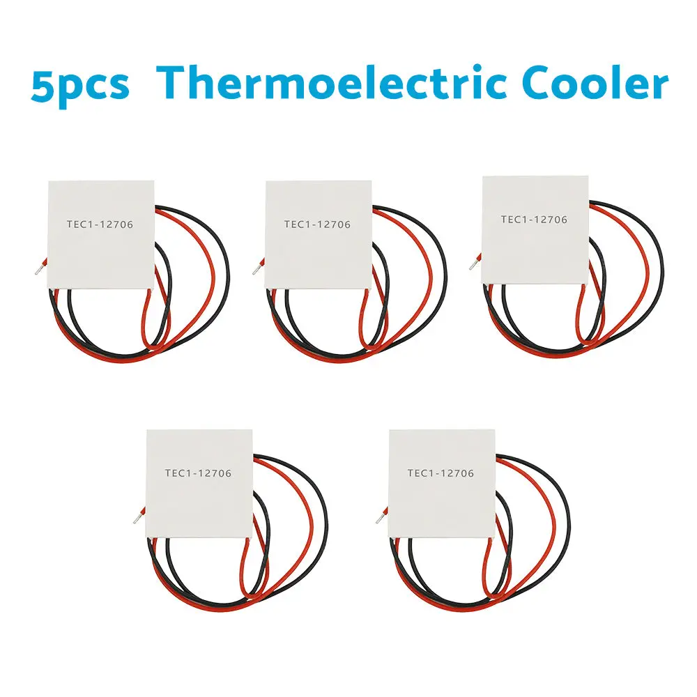 1 / 5 / 10 PCS TEC1-12706 Heatsink Thermoelectric Peltier Module Cooler Plate - Image 2
