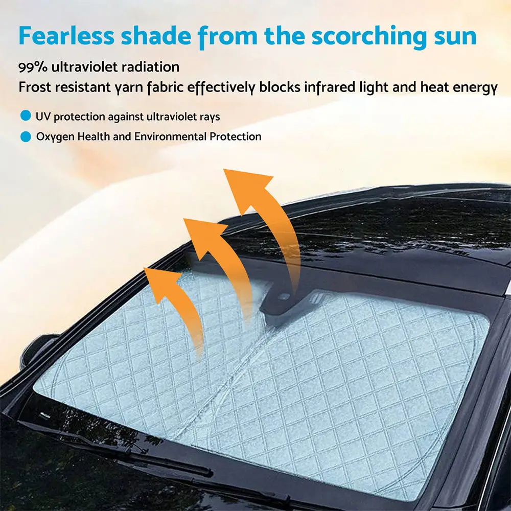 6 Layer Windscreen Sun Shade Suitable for Kia Stonic 2018–2025 - Image 4