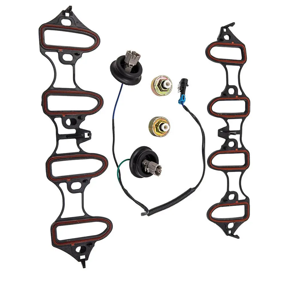 Knock Sensor Harness & Intake Manifold Gasket Kit Suitable for GM 4.8L 5.3L 6.0L - Image 3