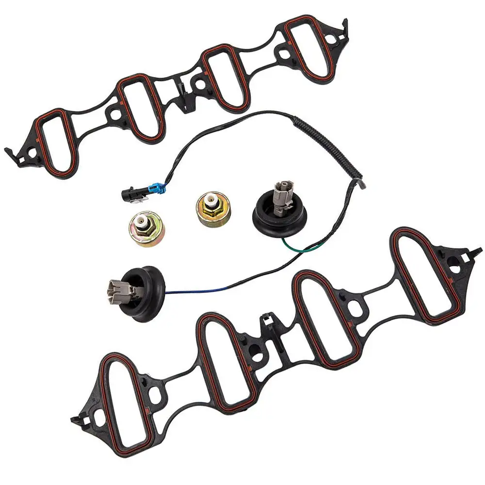 Knock Sensor Harness & Intake Manifold Gasket Kit Suitable for GM 4.8L 5.3L 6.0L - Image 2